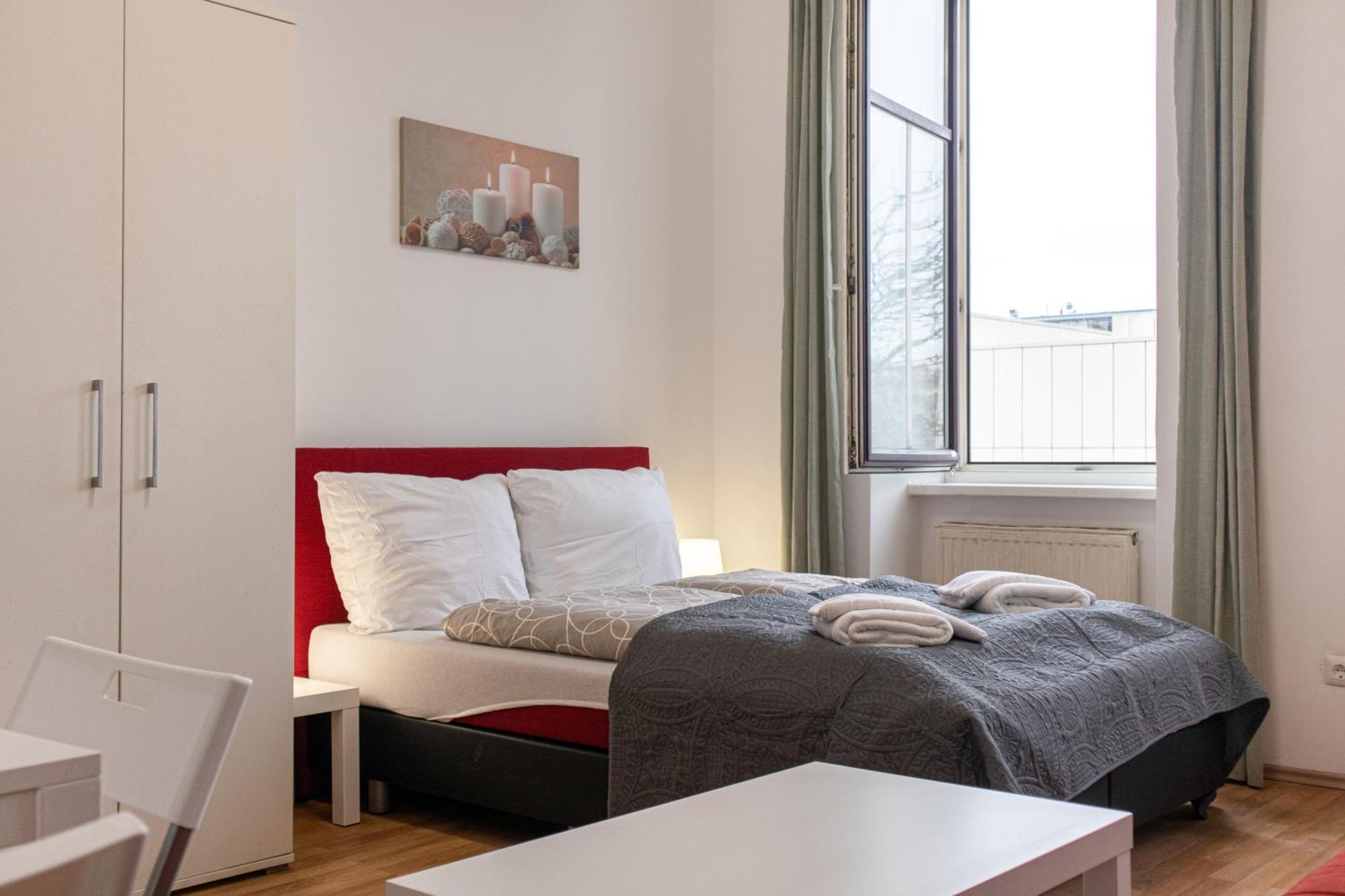Homelike 2Br Apt. @Millenium Tower/Danube River Viena Exterior foto